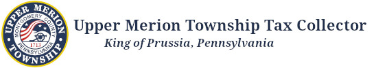 Logo for Upper Merion Township Tax Collector